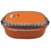 不锈钢保温饭盒 方形便当盒 多层自由组合密封透气扣式饭盒