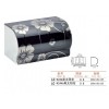 纸巾盒LC-K24A(黑太阳花)