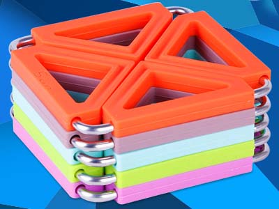 几何图 韩式硅胶折合垫 硅胶垫 隔热垫 (1)