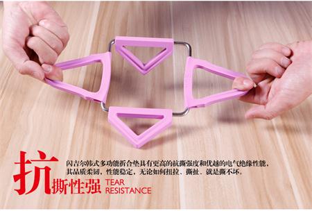 几何图 韩式硅胶折合垫 硅胶垫 隔热垫 4