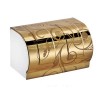 不锈钢纸巾盒K22钛金花