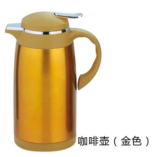 不锈钢咖啡壶（金色） 1