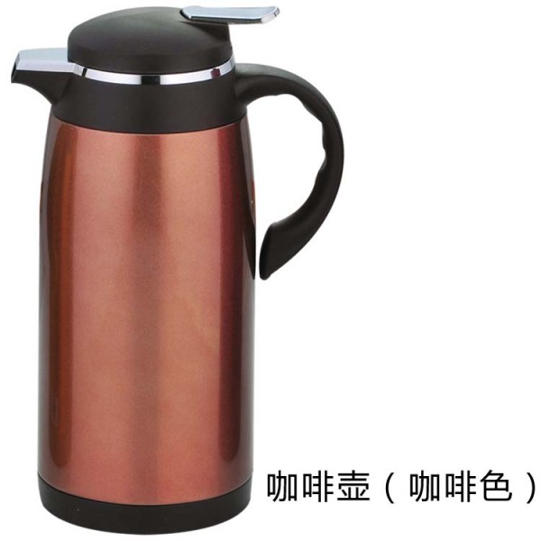 不锈钢咖啡壶（咖啡色） 1