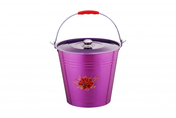 不锈钢桶（紫红色）大