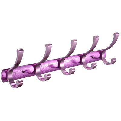 太空铝衣钩Y020紫色