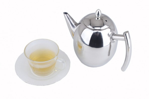 不锈钢功夫茶壶 水壶咖啡 橄榄茶壶 2