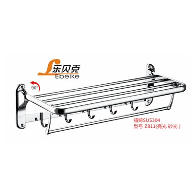 SUS304浴巾架  z811(亮光 砂光)