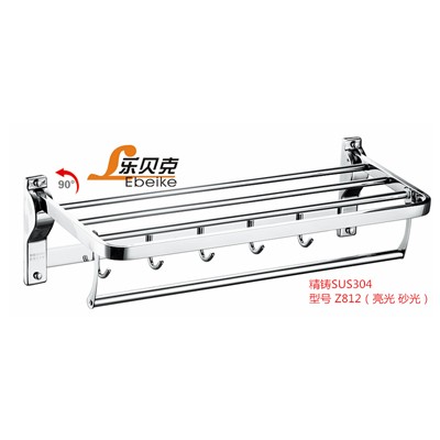 SUS304浴巾架  z812(亮光 砂光)