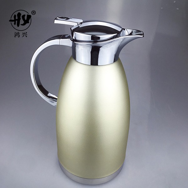 不锈钢304真空保温壶罗马壶咖啡壶户外保温热水壶 (1)
