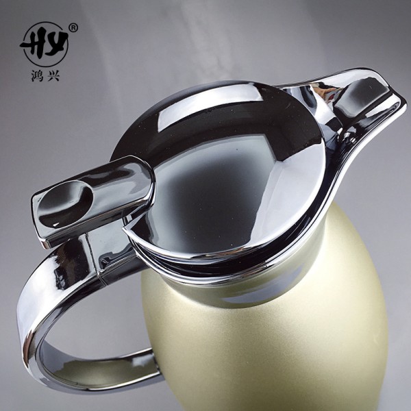 不锈钢304真空保温壶罗马壶咖啡壶户外保温热水壶 (4)