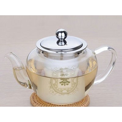 乐宴陶瓷内胆花茶壶T-600B （600ml）
