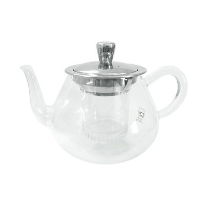 乐宴玻璃内胆花茶壶T-600C-1 （600ml）