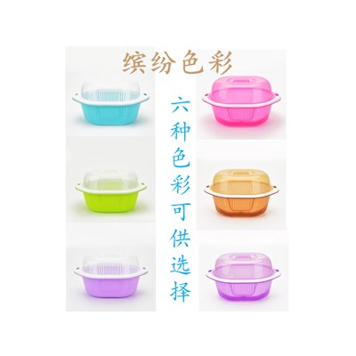 双层加厚沥水篮