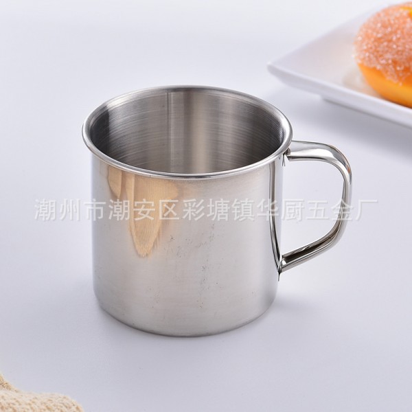 不锈钢304口杯 儿童杯 学生儿童幼儿园口杯办公室茶水杯 (1)
