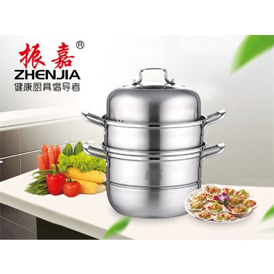 不锈钢两层蒸锅 2