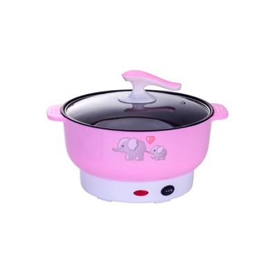 电煮锅 粉色 3