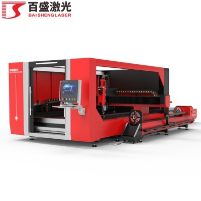 百盛激光切割机板管一体机一机两用