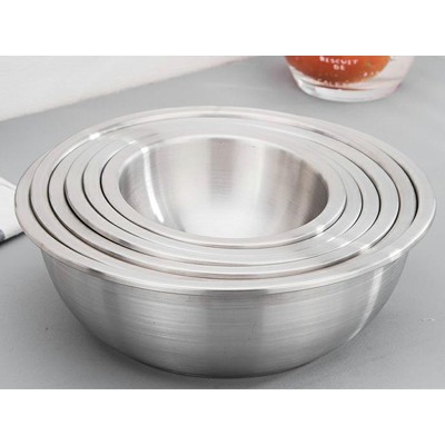 不锈钢汤盆 SUS304汤盆盘 特厚不锈钢砂光欧式汤盆