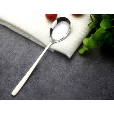 304不锈钢韩式勺 简约创意勺 儿童勺韩式光柄小勺