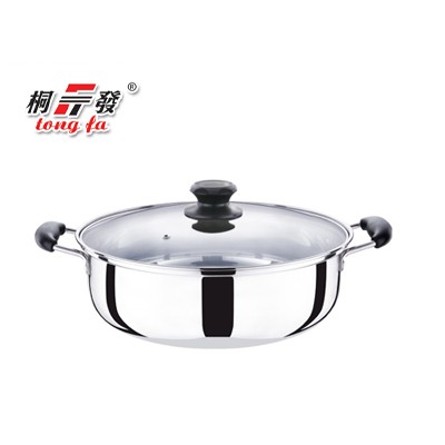 带磁特厚火锅 30/32/34cm