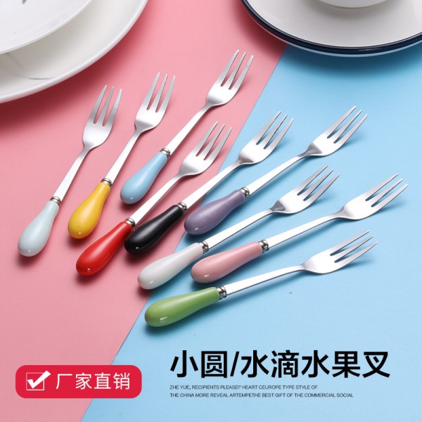 陶瓷水果叉