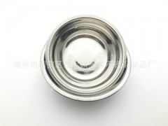 无磁加厚1.0不锈钢汤盆多用盆小盆打蛋盆汤碗礼品批发