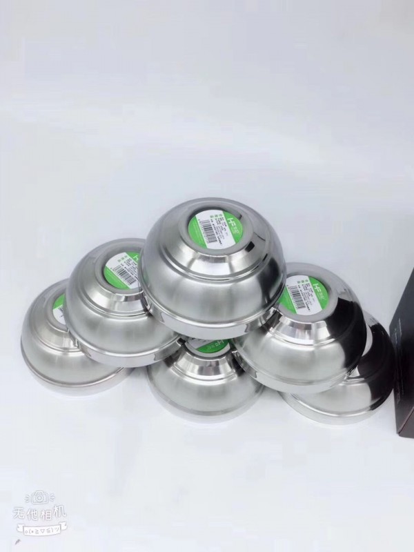双层铂金碗