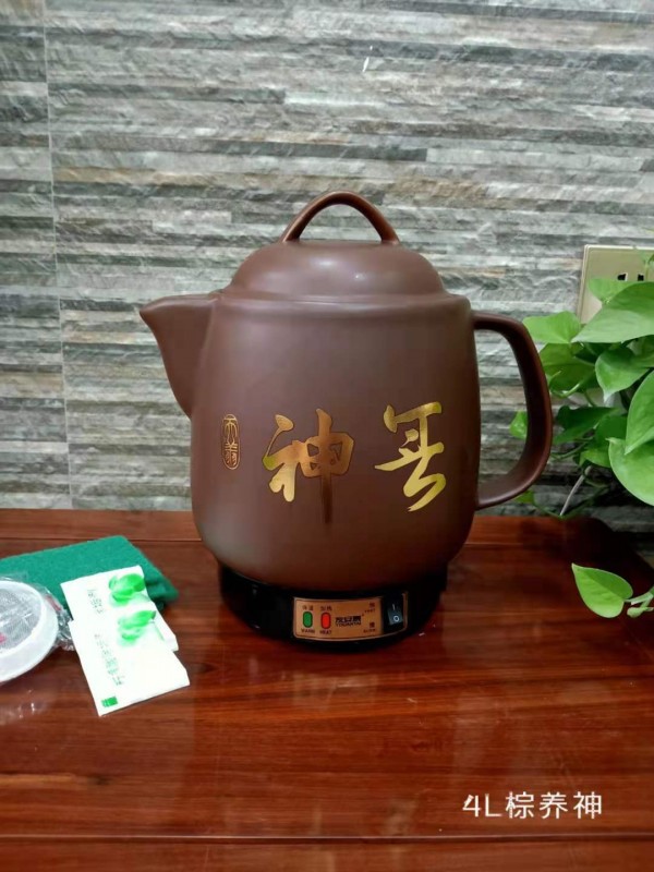 贴花棕养神