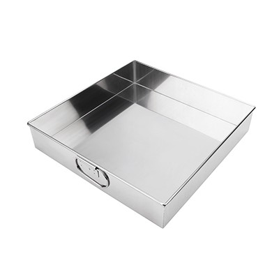 不锈钢方形盒子苏箱九寸方盘