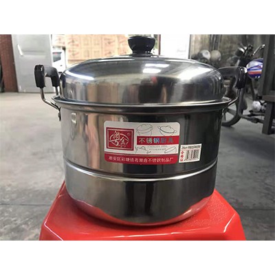不锈钢单篦蒸锅