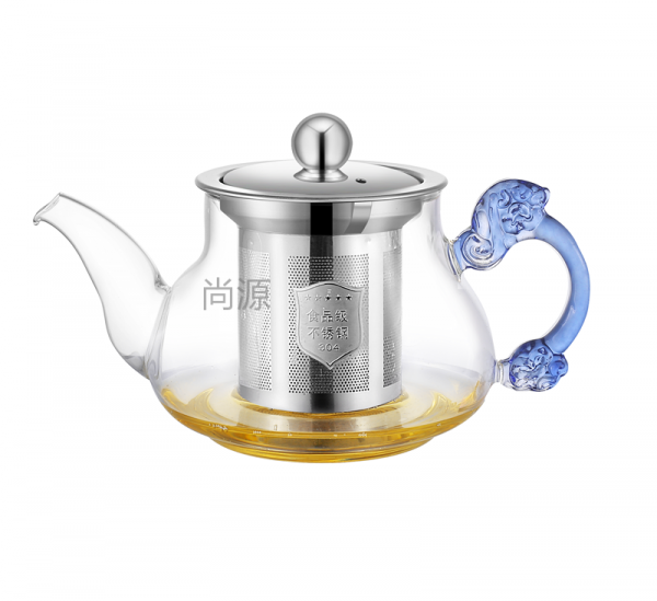 400Ml高硼硅花茶壺410