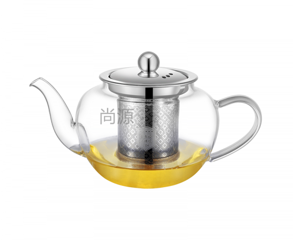 400Ml高硼硅花茶壺626