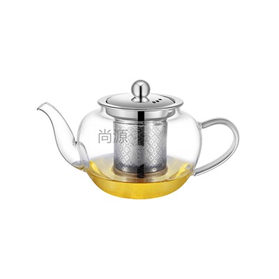 400Ml高硼硅花茶壺626