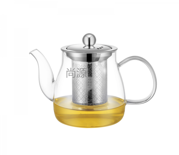 600Ml高硼硅花茶壺624