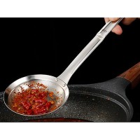 304不锈钢油隔隔油勺滤油网勺隔油渣壳 漏油勺厨房憋油器油勺
