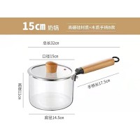 15cm木质单手柄B款汤锅