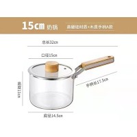 15cm木质单手柄A款汤锅