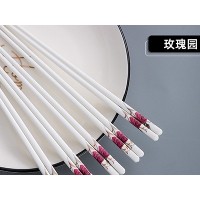 朵花玫瑰园筷子