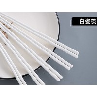 朵花白瓷筷子