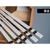 边花黑金筷子