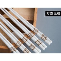 边花万寿无疆筷子