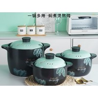 绿叶砂锅