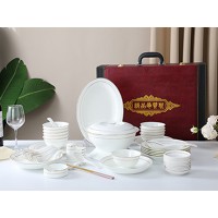双金线碗筷餐具套装