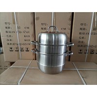 双耳三层蒸锅