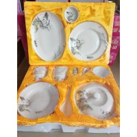 46头骨瓷餐具