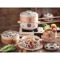 日式蒸笼砂锅