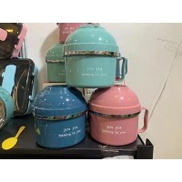 英文字母带碗盖快餐杯