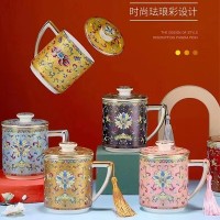 福禄寿隔茶杯