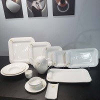 鱼跃金色餐具套装