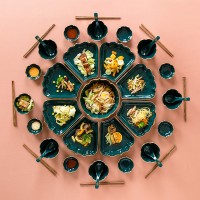 蔷薇花拼盘